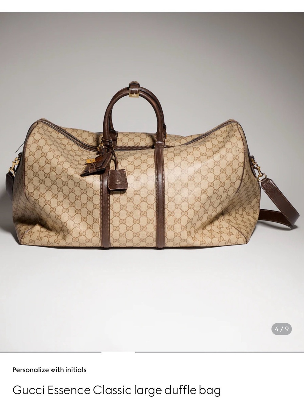 Gucci Essence Classic Duffle Bag